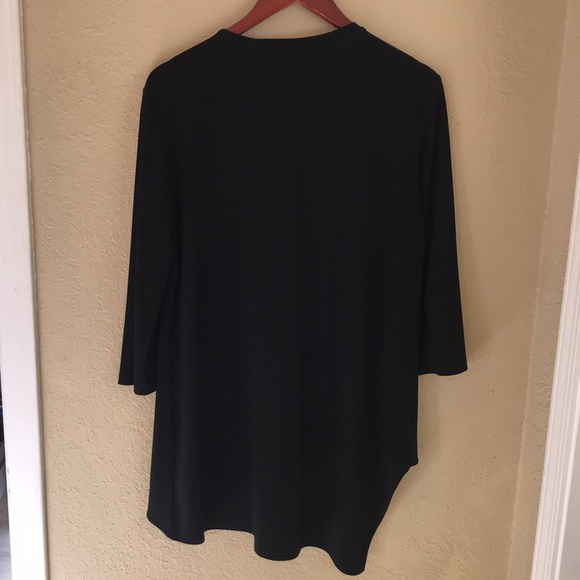 Black flowy Blouse size 12 - Picture 9 of 9